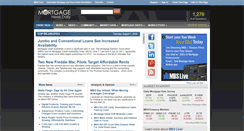 Desktop Screenshot of mortgagenewsdaily.com